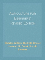 Agriculture for Beginners
Revised Edition