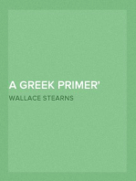 A Greek Primer
For Beginners in New Testament Greek