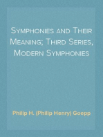 Symphonies and Their Meaning; Third Series, Modern Symphonies