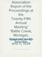 Northern Nut Growers Association Report of the Proceedings at the Twenty-Fifth Annual Meeting
Battle Creek, Michigan, September 10 and 11, 1934