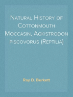 Natural History of Cottonmouth Moccasin, Agkistrodon piscovorus (Reptilia)