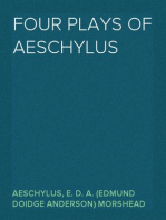 Four Plays of Aeschylus