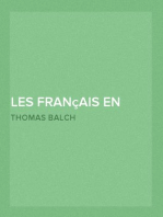 Les Français en Amérique pendant la guerre de l'indépendance des États-Unis 1777-1783