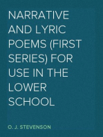 Narrative and Lyric Poems (first series) for use in the Lower School