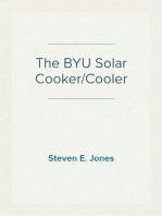 The BYU Solar Cooker/Cooler