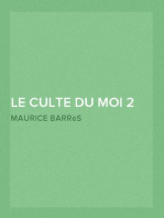 Le culte du moi 2
Un homme libre