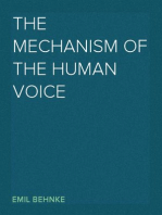 The Mechanism of the Human Voice