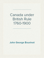 Canada under British Rule 1760-1900