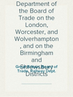 Report of the Railway Department of the Board of Trade on the London, Worcester, and Wolverhampton, and on the Birmingham and Shrewsbury Districts