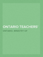 Ontario Teachers' Manuals: Household Science in Rural Schools