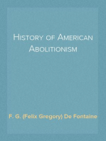 History of American Abolitionism