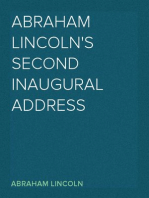 Abraham Lincoln's Second Inaugural Address