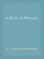 A Book of Prefaces