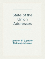 State of the Union Addresses