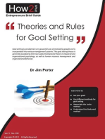 Theories and Rules for Goal Setting