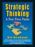 Strategic Thinking: A Four Piece Puzzle