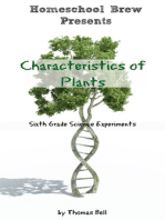 Characteristics of Plants: Sixth Grade Science Experiments