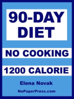 90-Day No Cook - 1200 Calorie