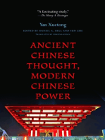 Ancient Chinese Thought, Modern Chinese Power