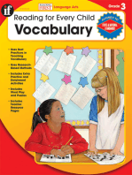 Vocabulary, Grade 3