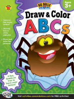 Draw & Color ABCs, Ages 3 - 5