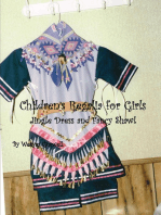 Children’s Regalia for Girls Jingle Dress and Fancy Shawl