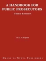 A Handbook for Public Prosecutors