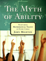 The Myth of Ability: Nurturing Mathematical Talent in Every Child