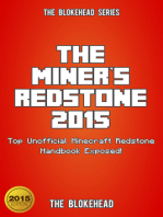 The Miner's Redstone 2015: Top Unofficial Minecraft Redstone Handbook Exposed !