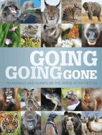 Going, Going, Gone: 100 animals and plants on the verge of extinction