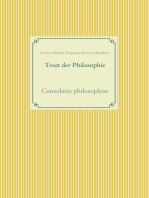 Trost der Philosophie: Consolatio philosophiae