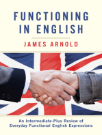 Functioning in English: An Intermediate-Plus Review of Everyday Functional English Expressions