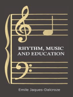 Rhythm, Music and Education