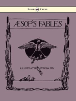 Aesop's Fables - Illustrated in Black and White by Nora Fry