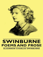 Swinburne - Poems and Prose