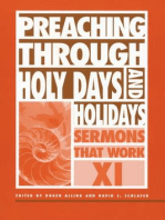 Preaching Through Holy Days and Holidays: Sermons That Work series XI