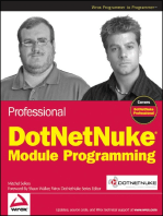 Professional DotNetNuke Module Programming