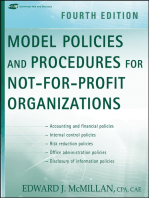 Model Policies and Procedures for Not-for-Profit Organizations