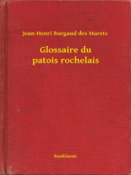 Glossaire du patois rochelais