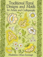 Traditional Floral Designs and Motifs for Artists and Craftspeople