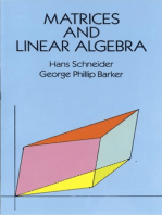 Matrices and Linear Algebra