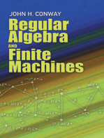 Regular Algebra and Finite Machines