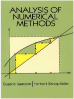 Analysis of Numerical Methods