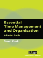 Essential Time Management and Organisation: A Pocket Guide