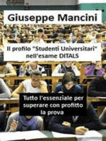 Il profilo 'Studenti Universitari' nell'esame DITALS