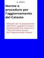 Concorso Funzionari Agenzia Entrate - Norme e procedure per l’aggiornamento del Catasto