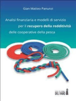 Analisi finanziaria e modelli di servizio per il recupero della redditività delle cooperative della pesca