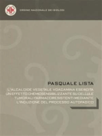 L’alcaloide vegetale Voacamina esercita un effetto chemiosensibilizzante su cellule tumorali farmacoresistenti mediante l’induzione del processo autofagico