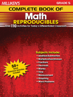 Milliken's Complete Book of Math Reproducibles - Grade 5: Over 110 Activities for Today's Differentiated Classroom