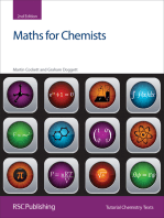 Maths for Chemists